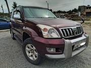 Toyota Land Cruiser Prado 2003 Burgundy for sale