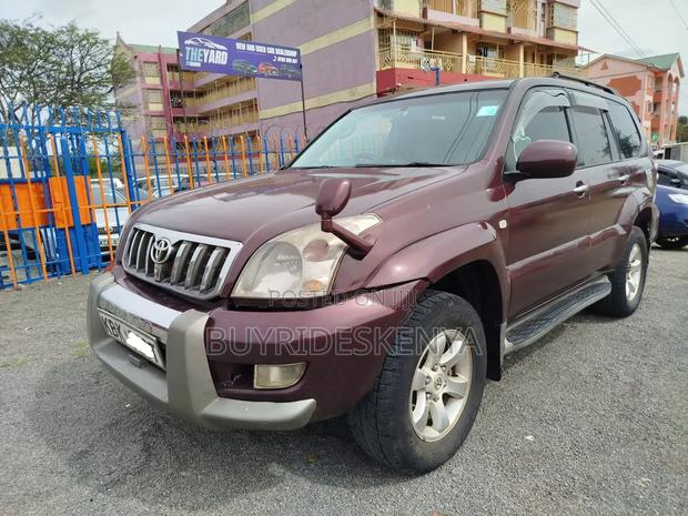 Toyota Land Cruiser Prado 2003 Burgundy