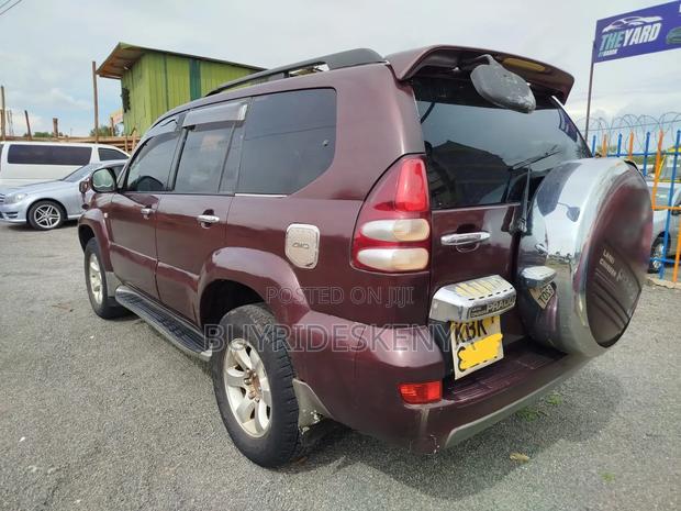 Toyota Land Cruiser Prado 2003 Burgundy