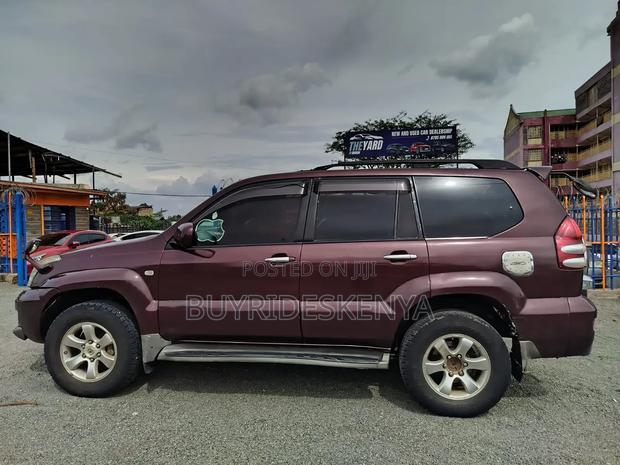 Toyota Land Cruiser Prado 2003 Burgundy