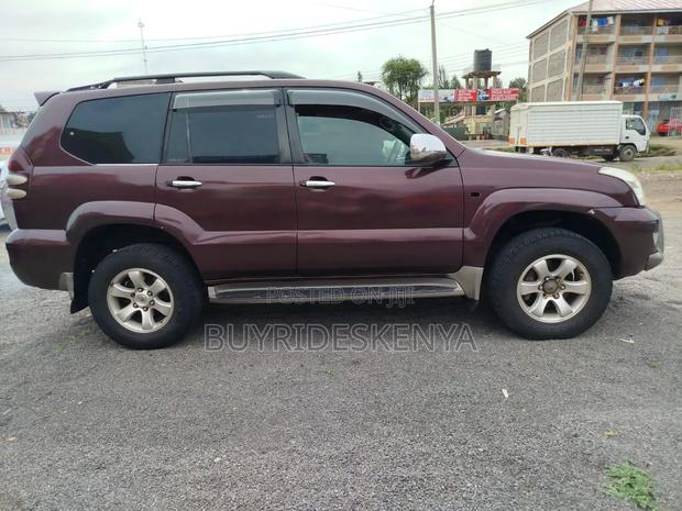 Toyota Land Cruiser Prado 2003 Burgundy
