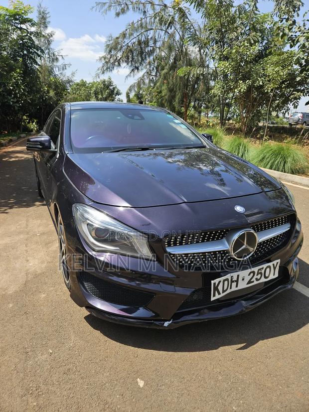 Mercedes-Benz CLA-Class 2015 Purple