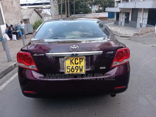 Toyota Allion 2010 Maroon