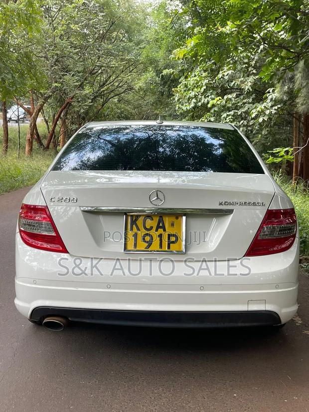 Mercedes-Benz C200 2008 White