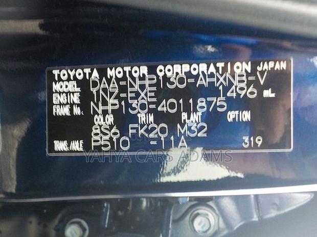 Toyota Vitz 1.5 FWD Hybrid 5dr 2019 Blue
