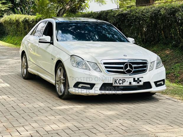 Mercedes-Benz E250 2010 White