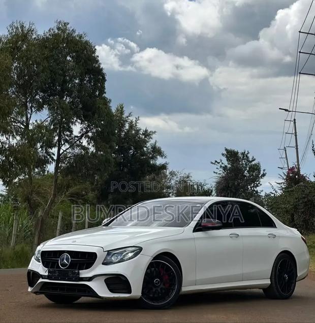 Mercedes-Benz E200 2017 White