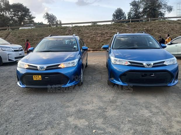 Toyota Corolla Fielder 2019 Blue