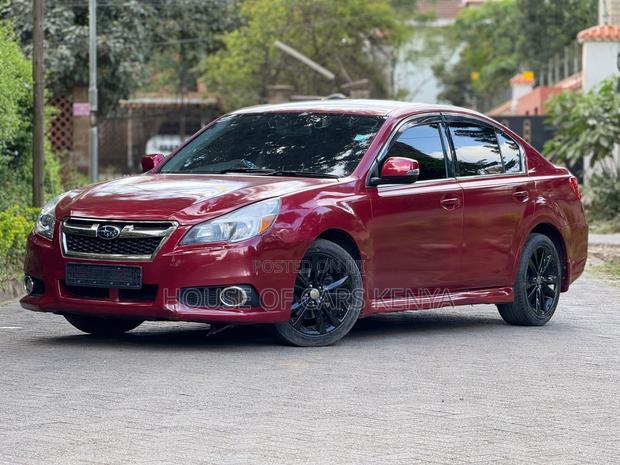 Subaru Legacy 2014 Red
