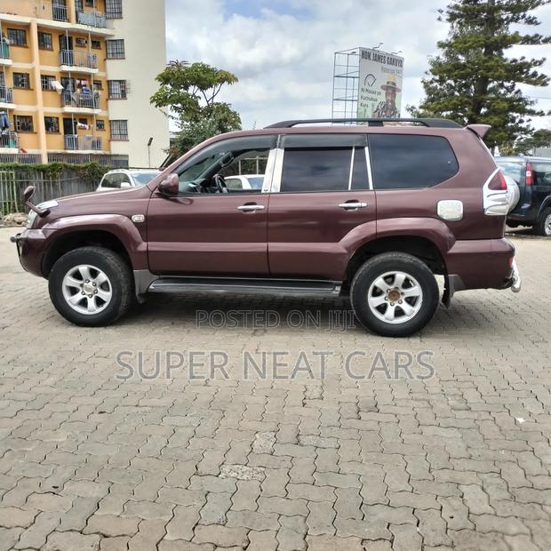 Toyota Land Cruiser Prado 2006 Burgundy
