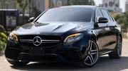 Mercedes-Benz E63 2018 Black for sale