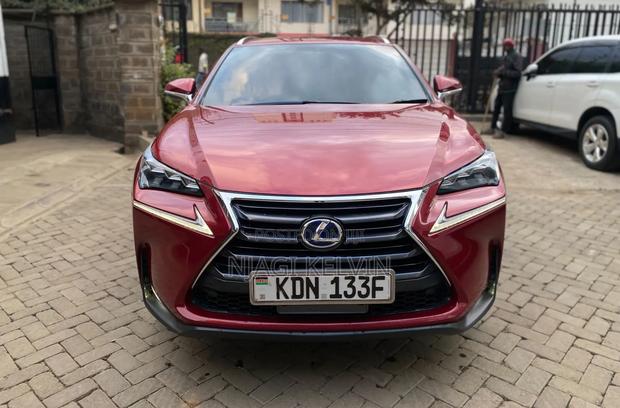 Lexus NX 300h AWD 2016 Red