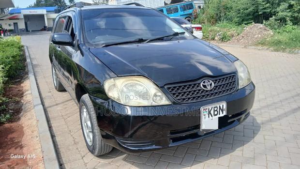 Toyota Corolla Fielder 2004 Black