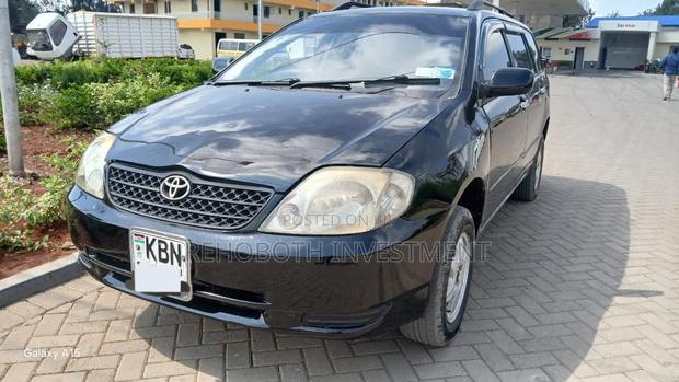 Toyota Corolla Fielder 2004 Black