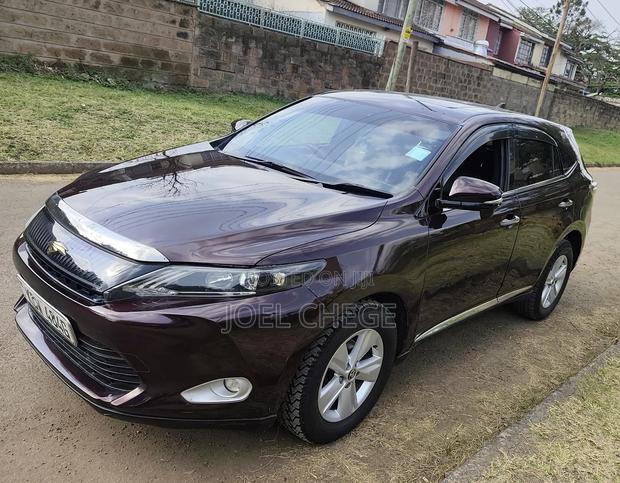 Toyota Harrier 2014 Maroon