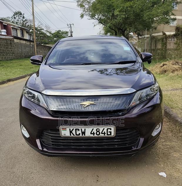 Toyota Harrier 2014 Maroon