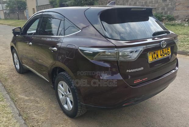 Toyota Harrier 2014 Maroon