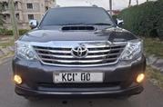 Toyota Fortuner 2015 Gray for sale