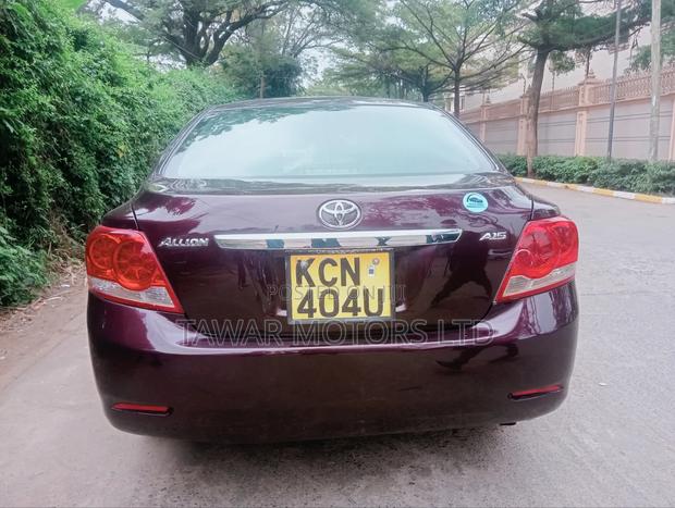 Toyota Allion 2010 Red