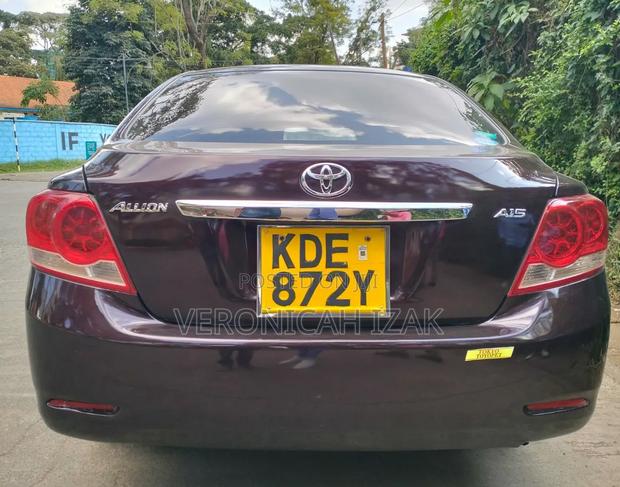 Toyota Allion 2015 Burgundy