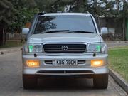 Toyota Land Cruiser 2002 Silver for sale