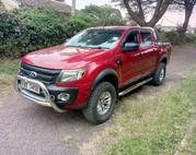 Ford Ranger Wildtrak 2013 Red for sale