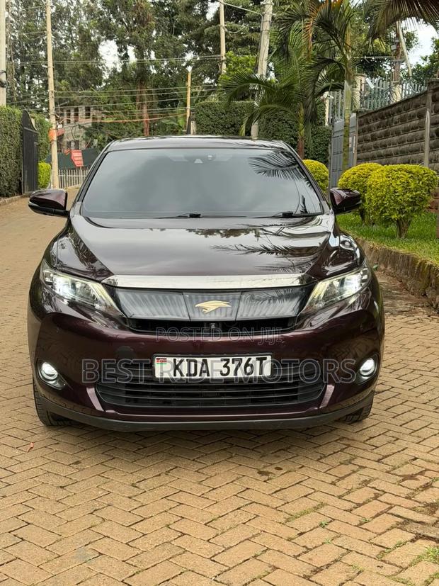 Toyota Harrier 2015 Burgundy