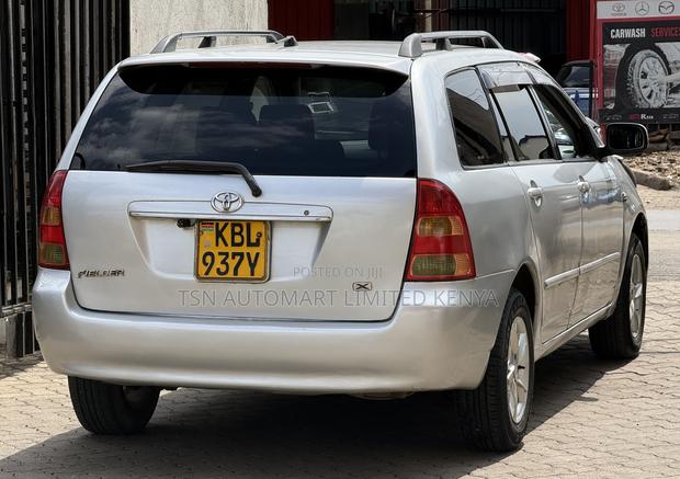 Toyota Corolla Fielder 1.5 Petrol FWD 2003 Silver