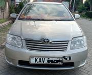 Toyota Corolla 2002 Gray for sale