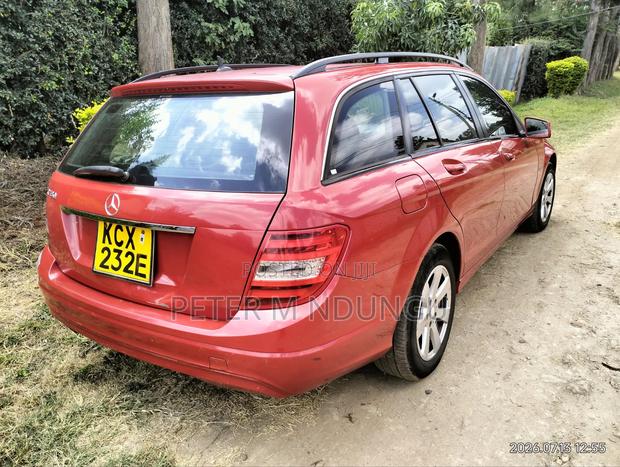 Used 2012 Mercedes-Benz C180 Red with Low Mileage