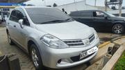 Nissan Tiida 2010 Silver for sale