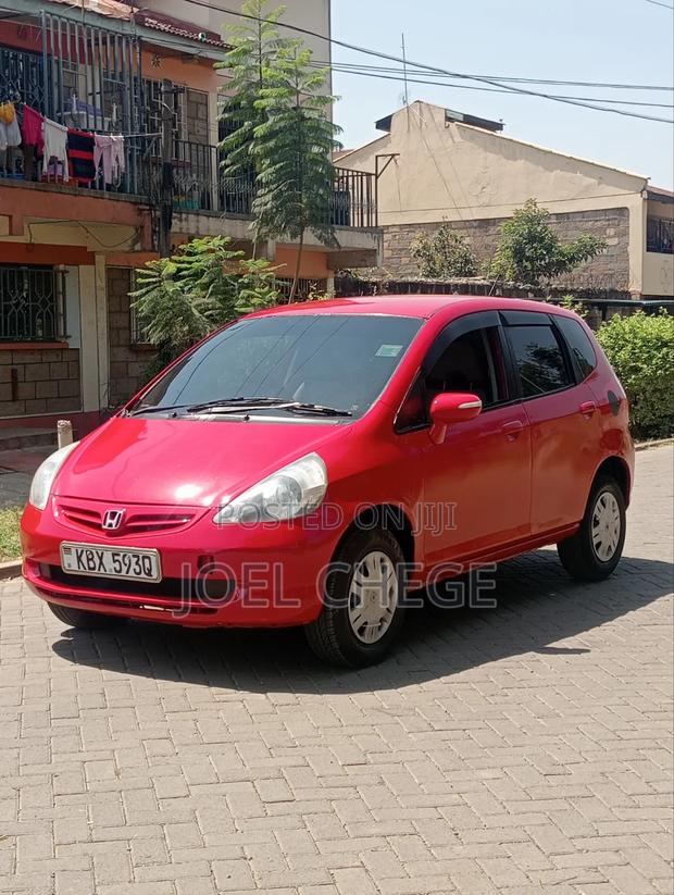 Honda Fit 2006 Red