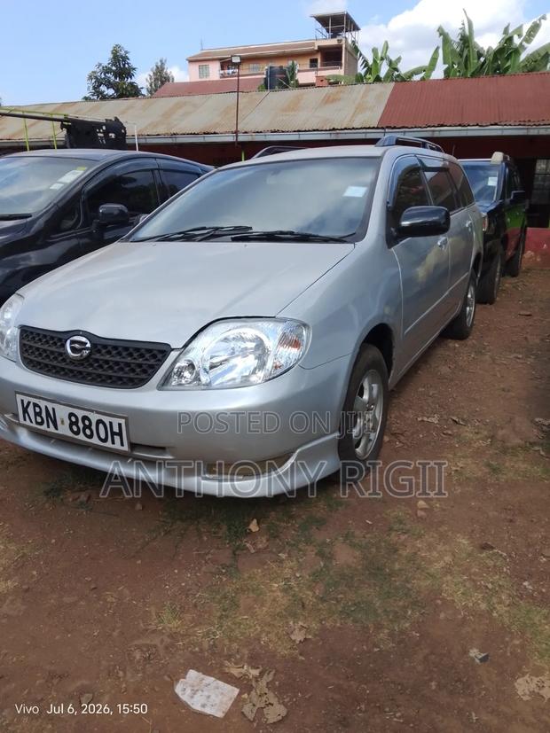 Toyota Corolla Fielder 1.5 Petrol FWD 2006 Silver