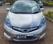 Honda Fit Shuttle 2014 Silver for sale