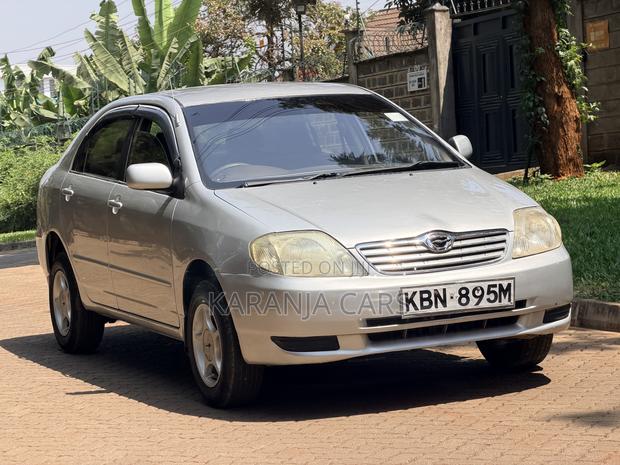 Toyota Corolla Sedan 2003 Silver