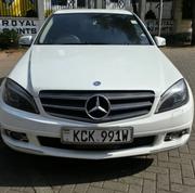 Mercedes-Benz C200 2010 White for sale
