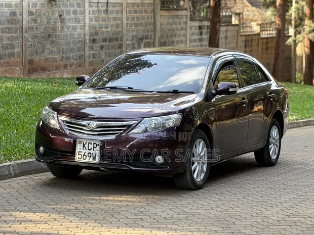 Toyota Allion 2010 Burgundy