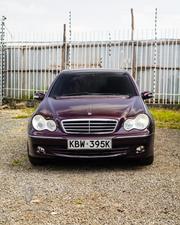 Mercedes-Benz C200 2006 Burgundy for sale