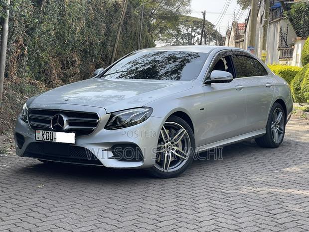 Mercedes-Benz E350e 2018 Silver