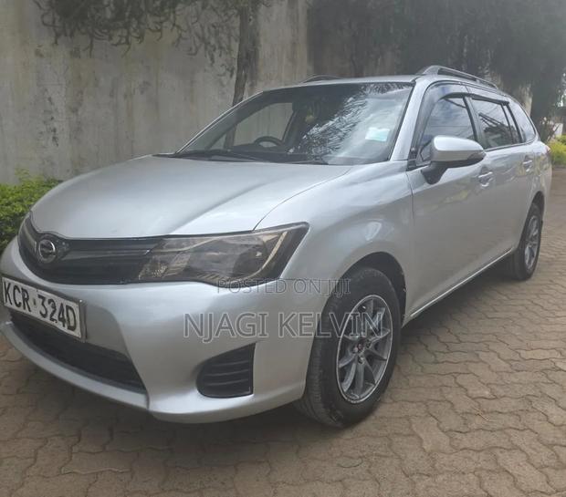 Toyota Corolla Fielder 2013 Silver