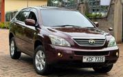 Toyota Harrier 2009 Burgundy for sale