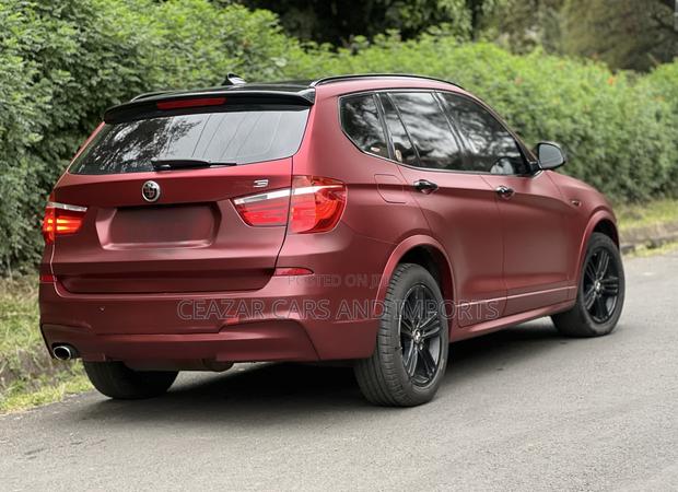 BMW X3 2018 Maroon