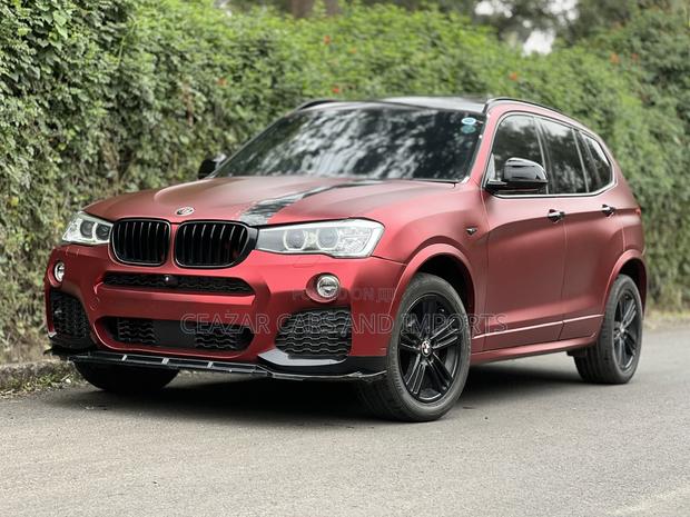 BMW X3 2018 Maroon