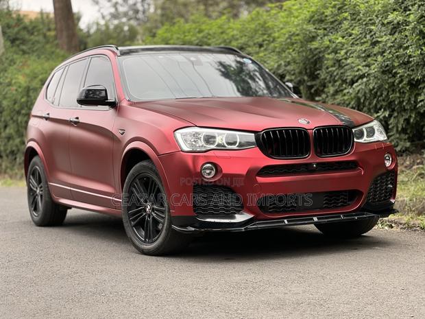 BMW X3 2018 Maroon
