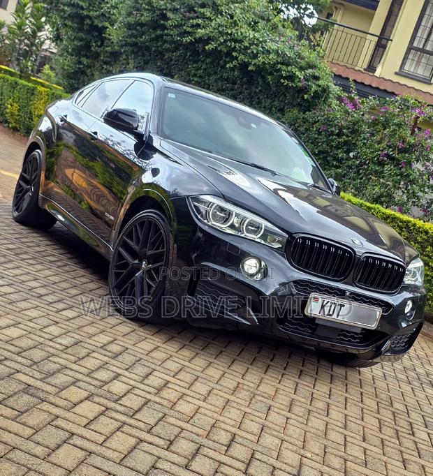 BMW X6 2016 Black