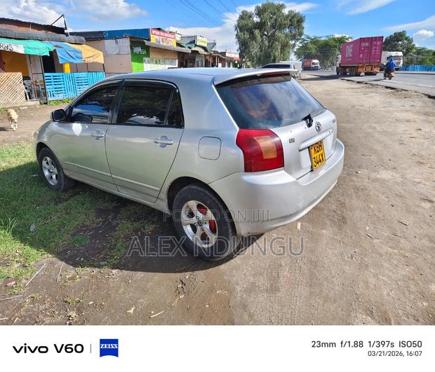 Toyota Allex 2005 Silver