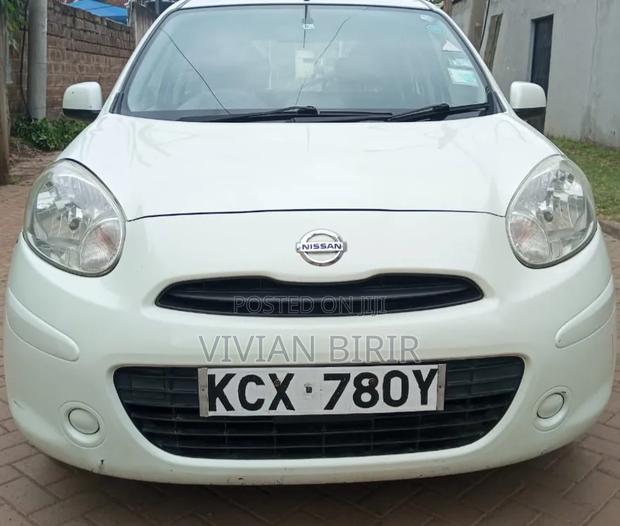 Nissan March 2012 White