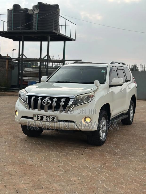 Toyota Land Cruiser Prado 2014 White