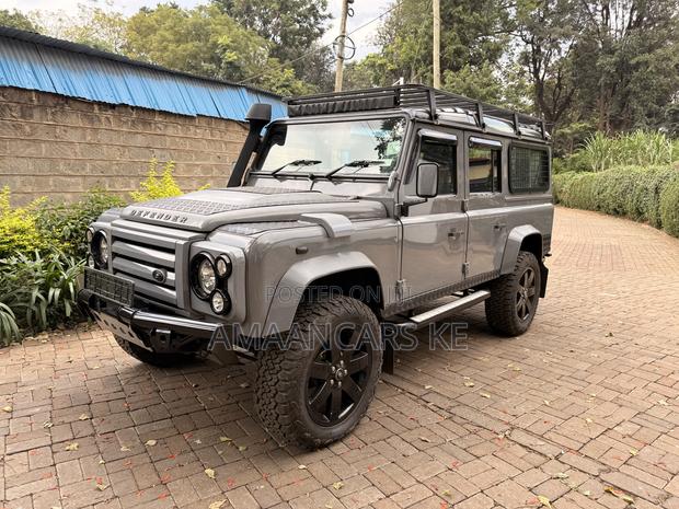 Land Rover Defender Puma 110 SW 2012 Gray