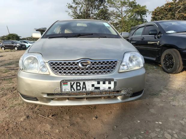 Toyota Corolla 2002 Silver
